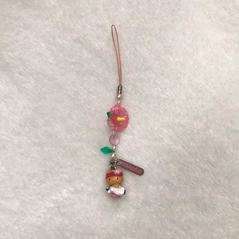 HELLO KITTY Hawaiian Hello Kitty Key Chain